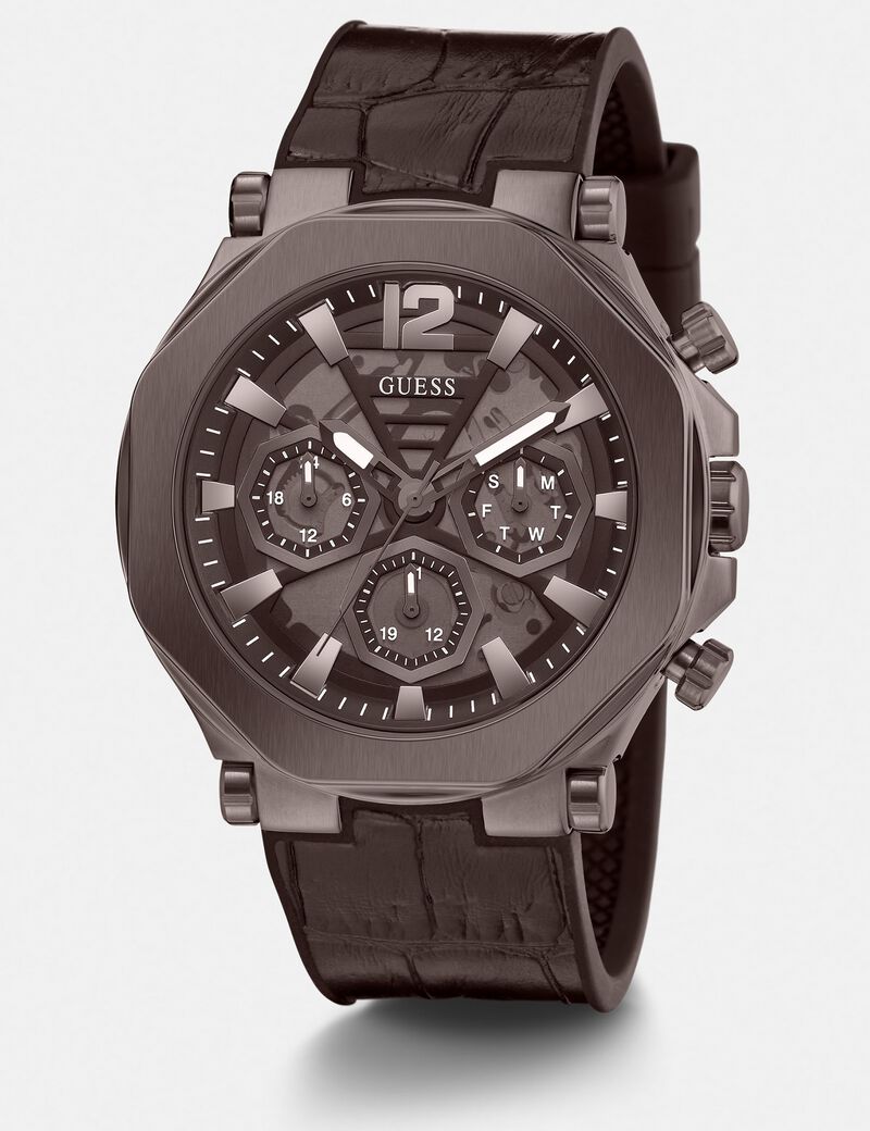 Multi-function steel watch