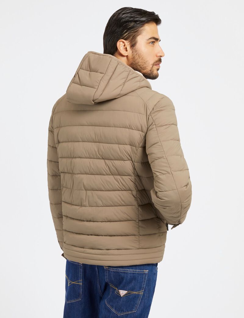 Super Stretch Nylon Puffer Jacket