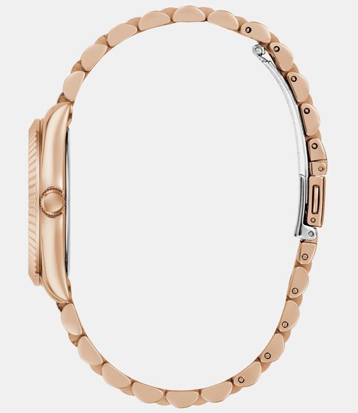 Ladies Rose Gold Tone Multi-function Date Watch