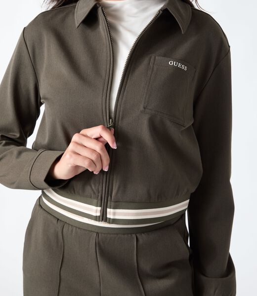 guess viscose blend jacket