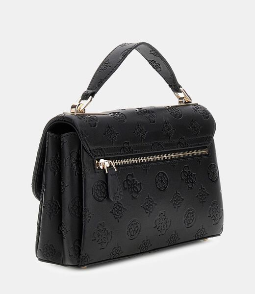 Tisha 4G peony logo handbag
