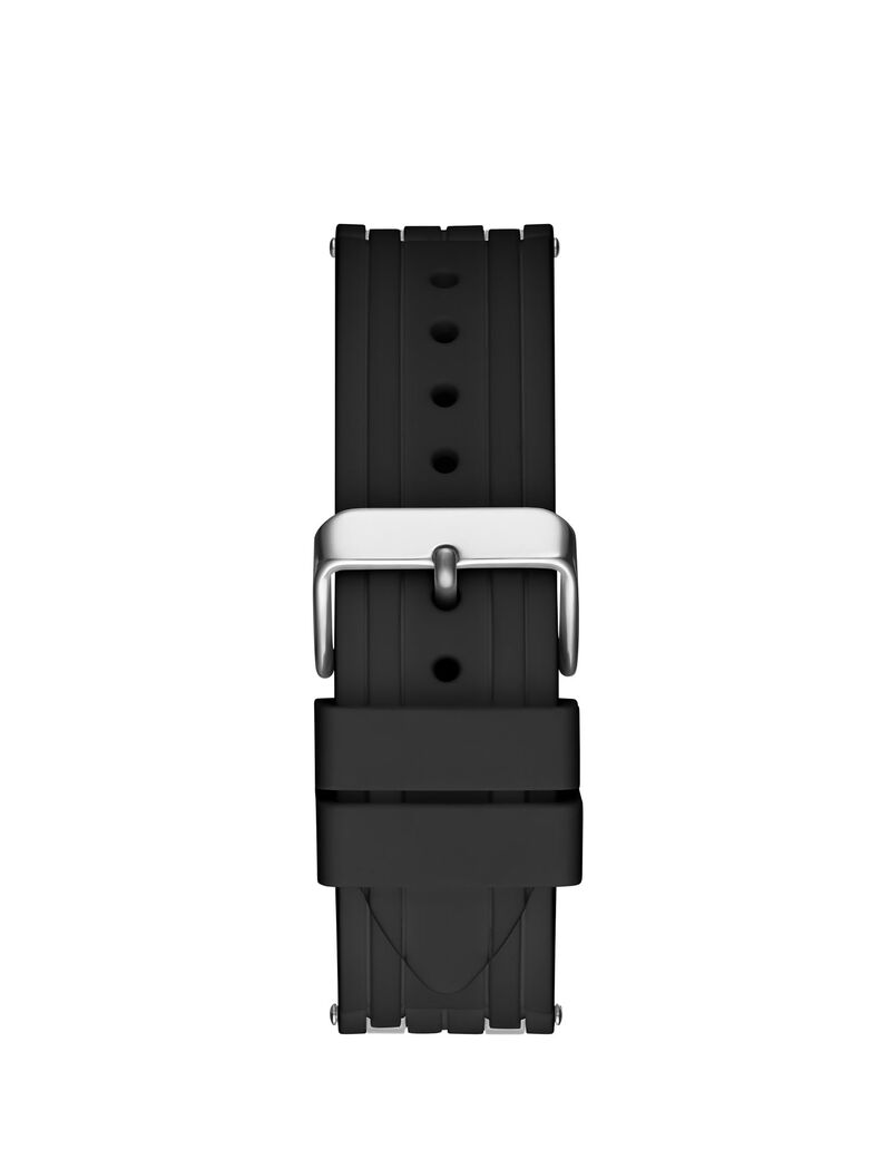 ساعة يد متعددة الوظائف باللون الأسود