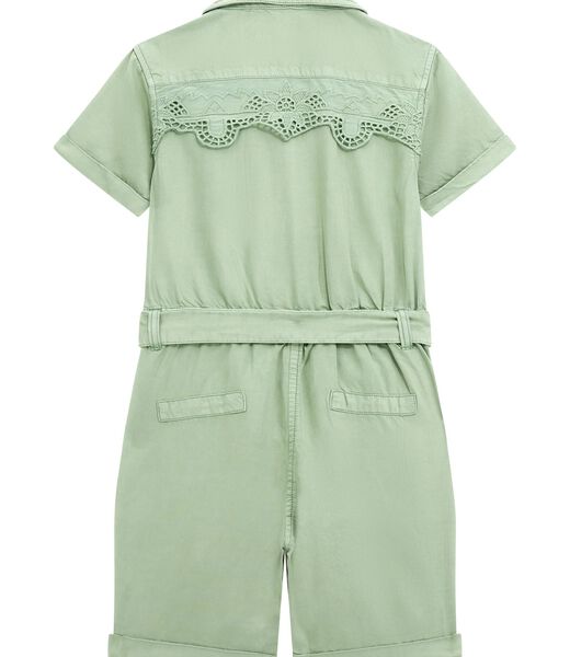 Embroidered romper