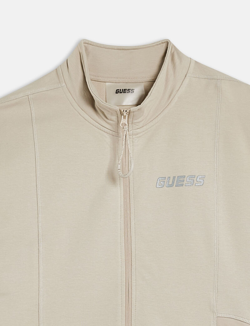 Zip-up sweatshirt