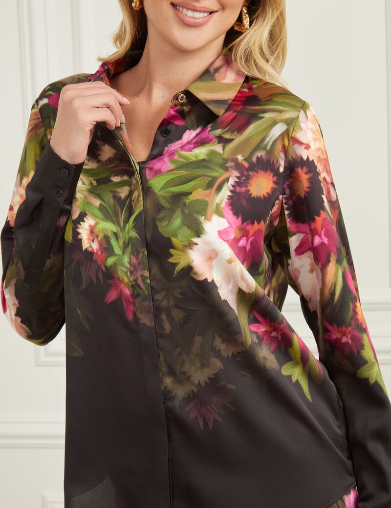 Marciano floral print blouse
