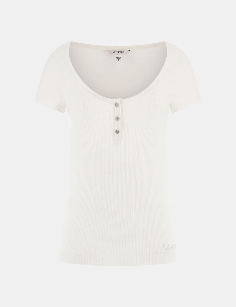 Jewel buttons top