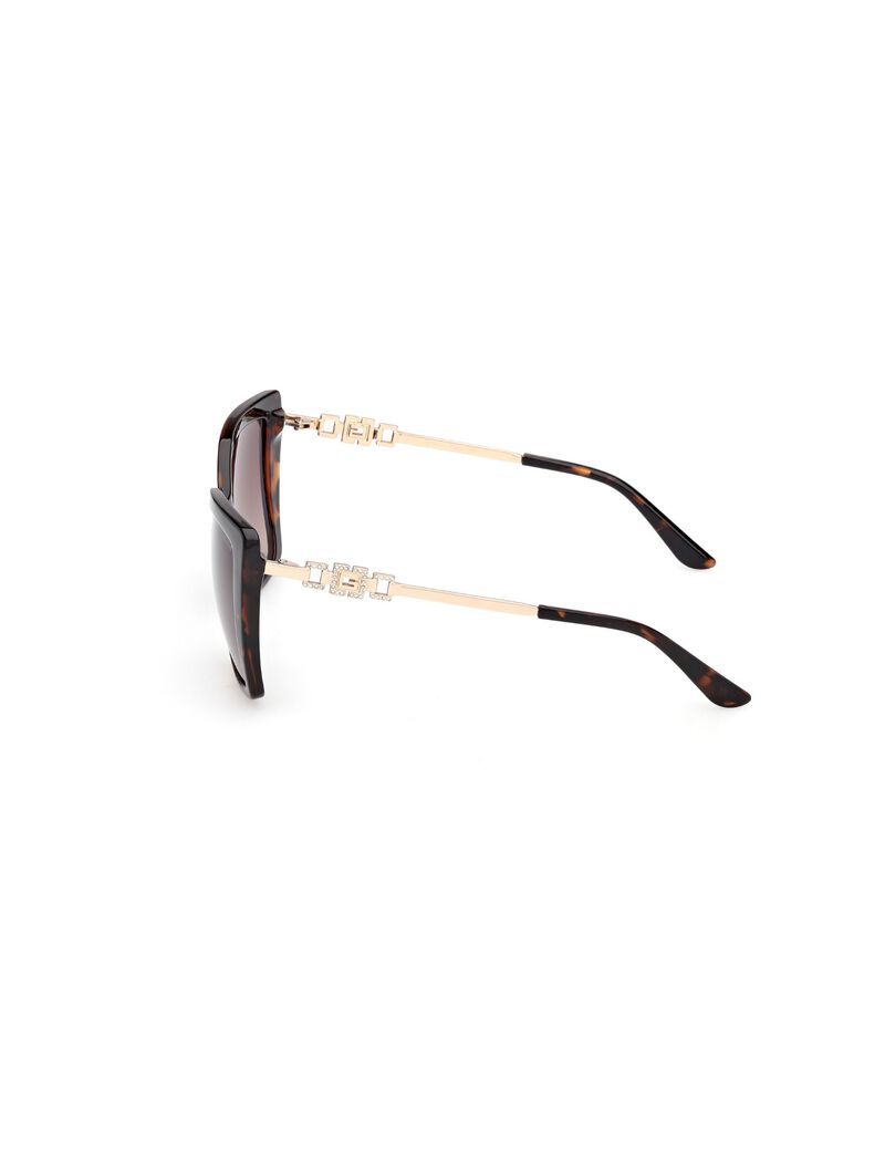guess geometric sunglasses