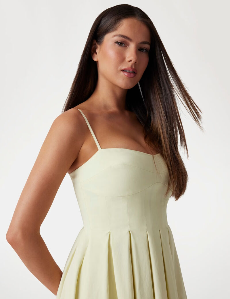 Stretch midi dress