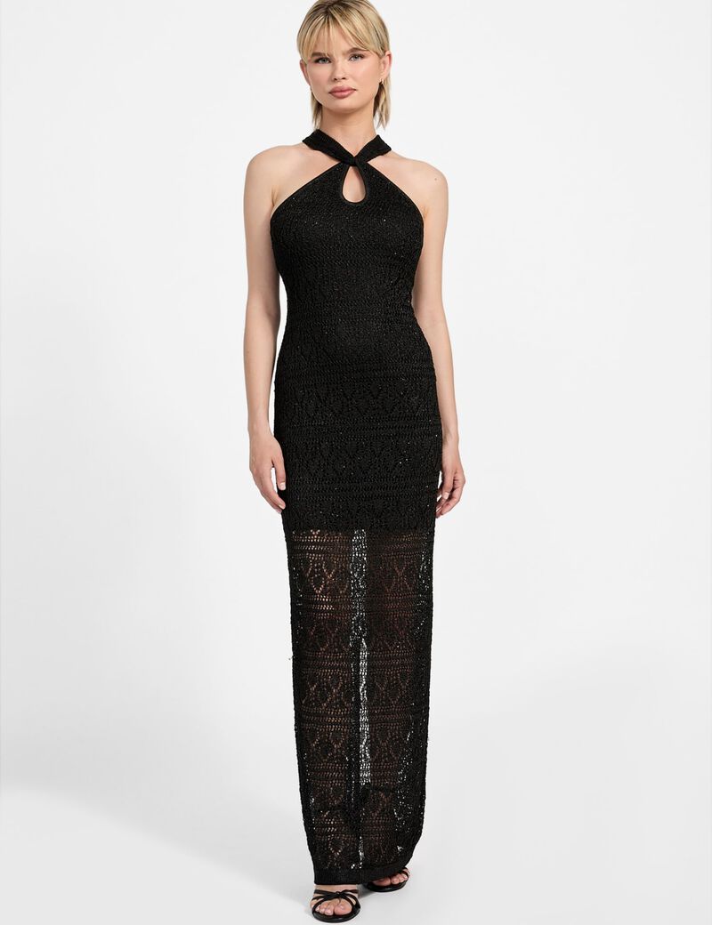 فستان ماكسي ضيق