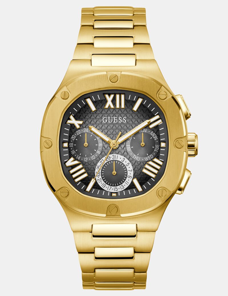 Multi-function steel watch