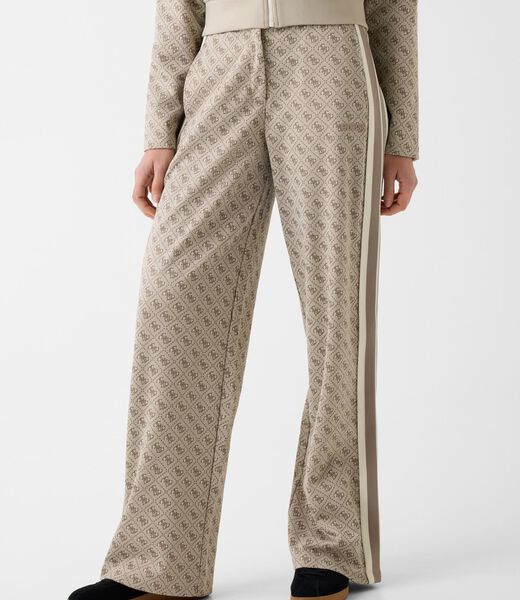 4G JACQUARD STRAIGHT LEG PANTS