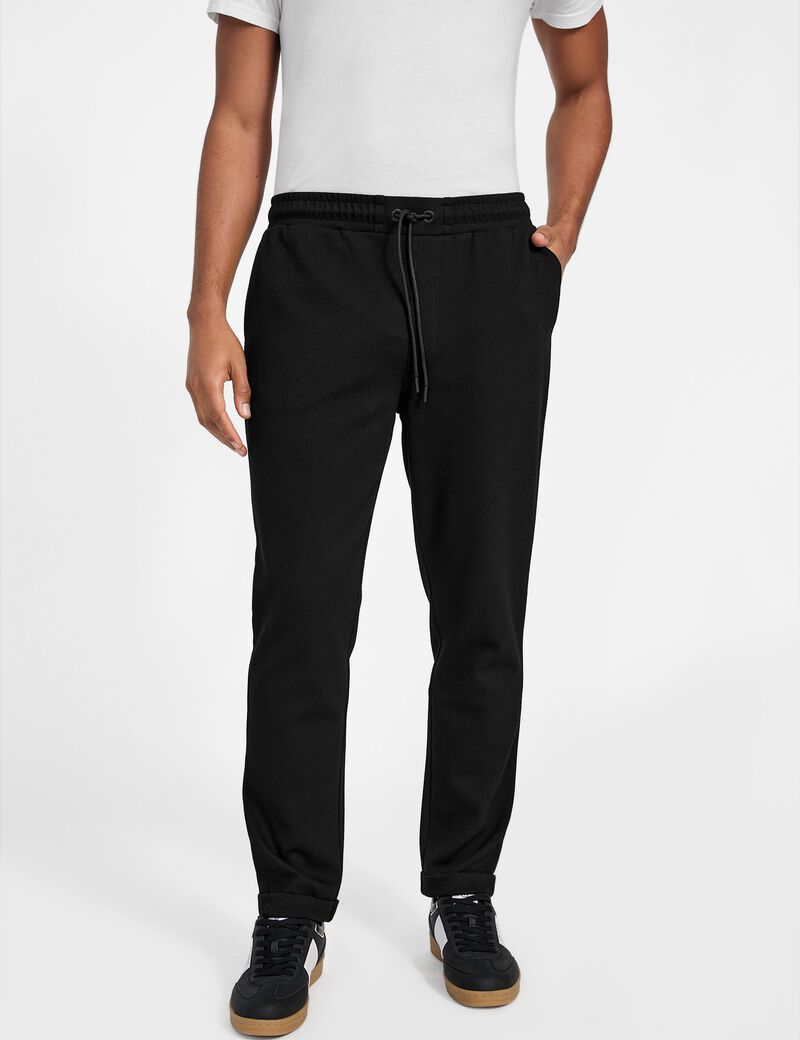 Giovanni textured jogger pants