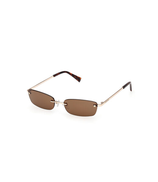 Rectangle metal sunglasses