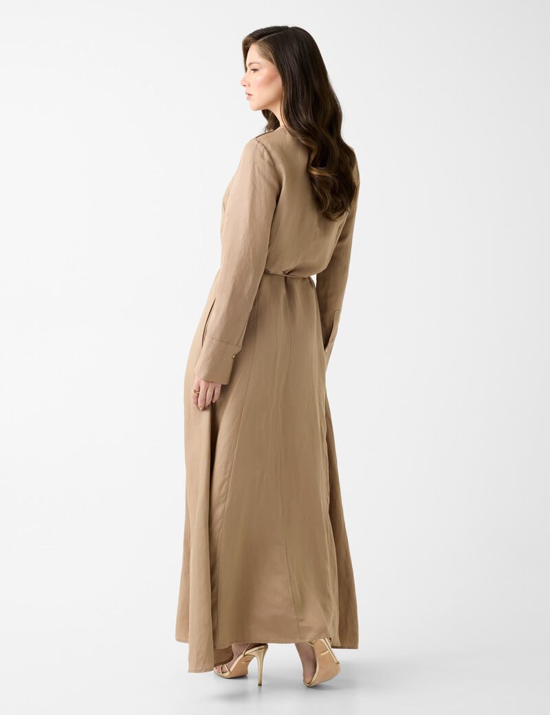 AILA BUTTON UP SHIRT DRESS