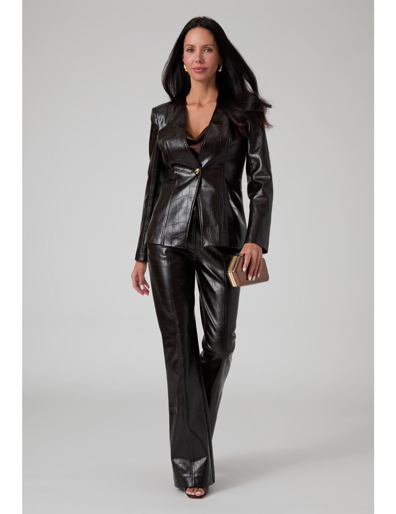 جيس marciano faux leather pants
