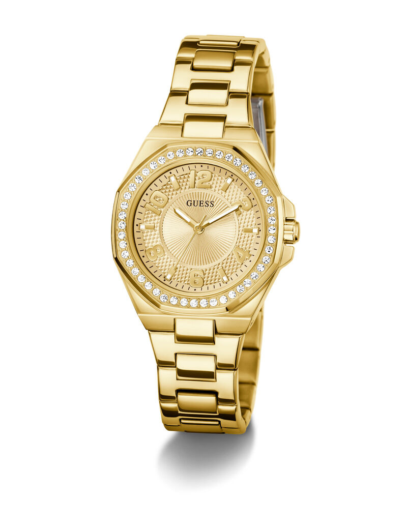 Ladies Gold Tone Analog Watch