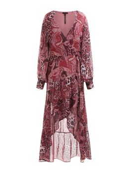 Paisley Print Long Dress