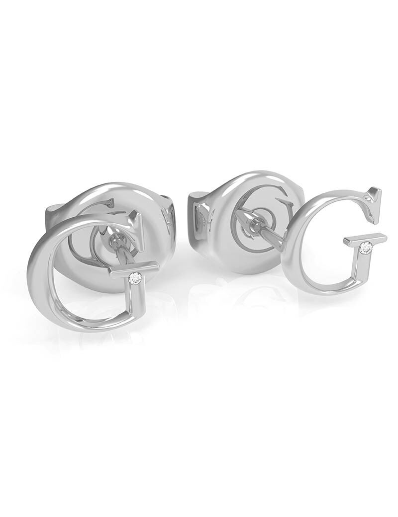 Guess G Logo Silver Earring