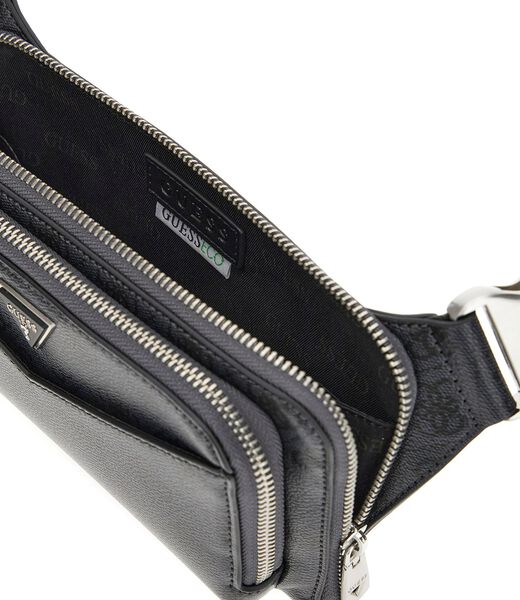 SIENA DOUBLE COMPART - SIENA FLAT BUMBAG ZIP AROUND-BEIGE/NATURALS