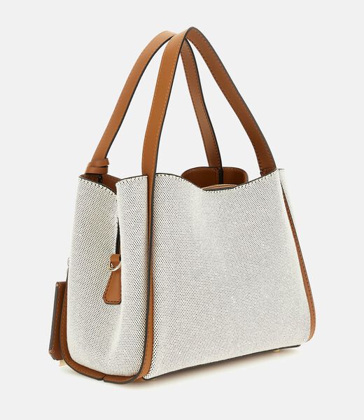 Nicolette Logo-Detail Charm Mini Shoulder Bag