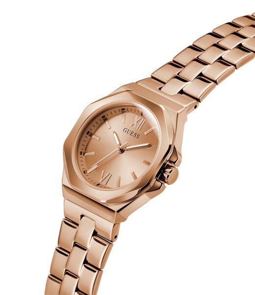 Ladies Rose Gold Tone Analog Watch