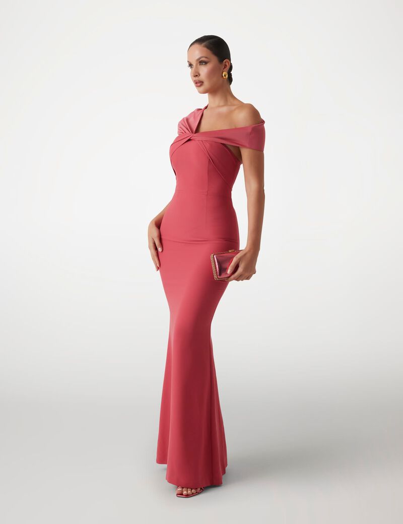 Marciano one-shoulder long dress