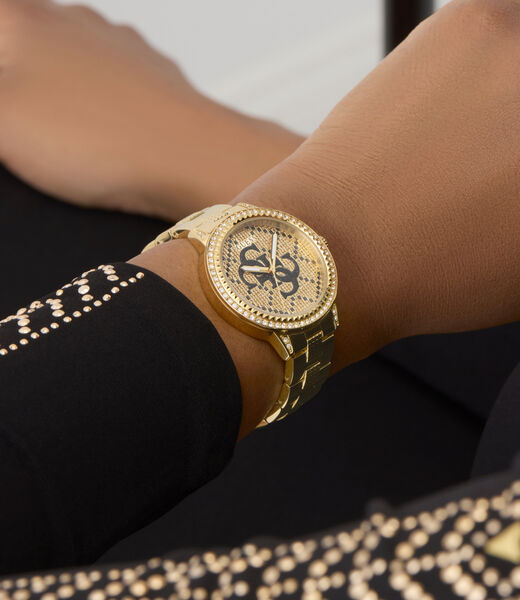 Ladies Gold Tone Analog Watch