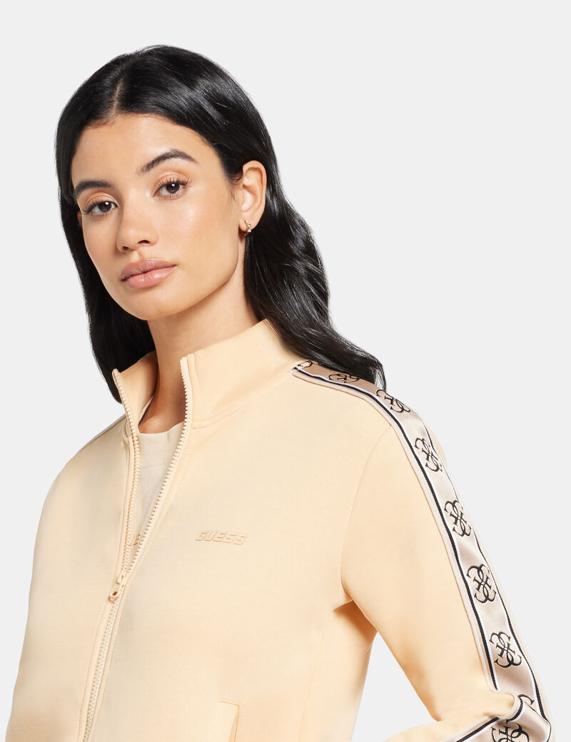 Side logo tape sweatshirt