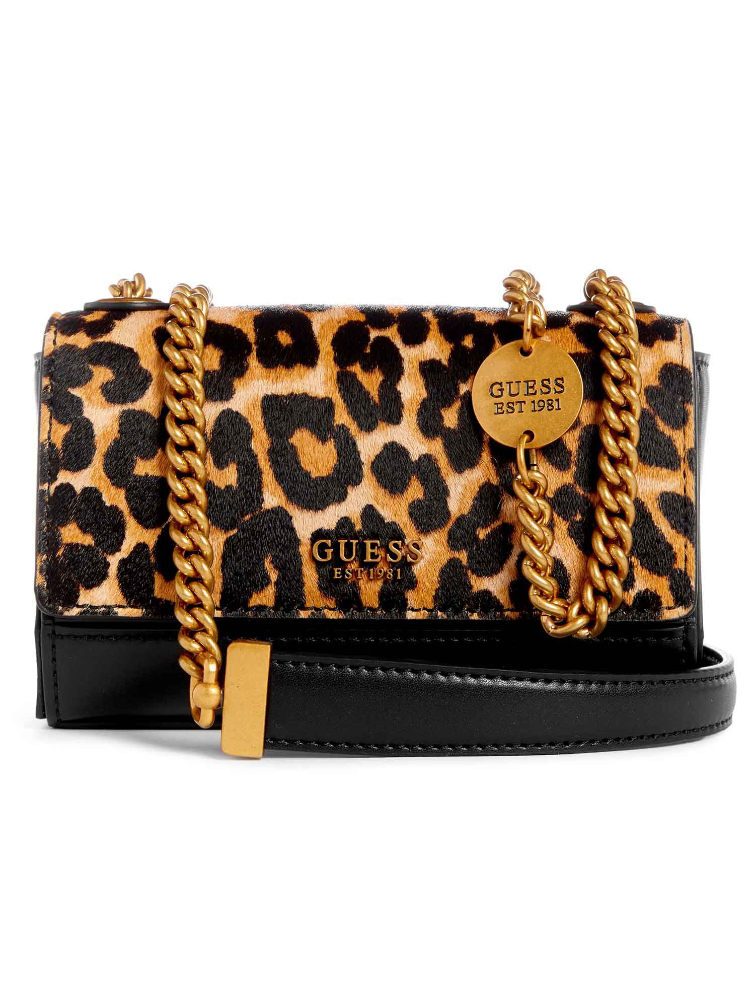 Guess leopard wallet store