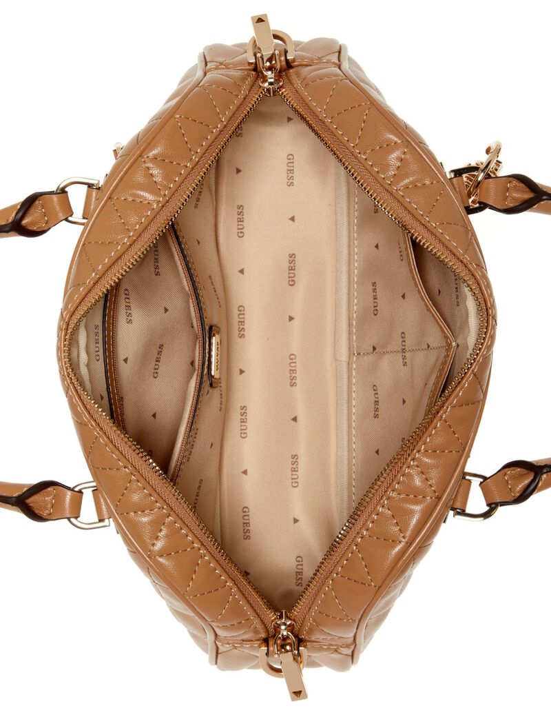 guess valla quilted handbag