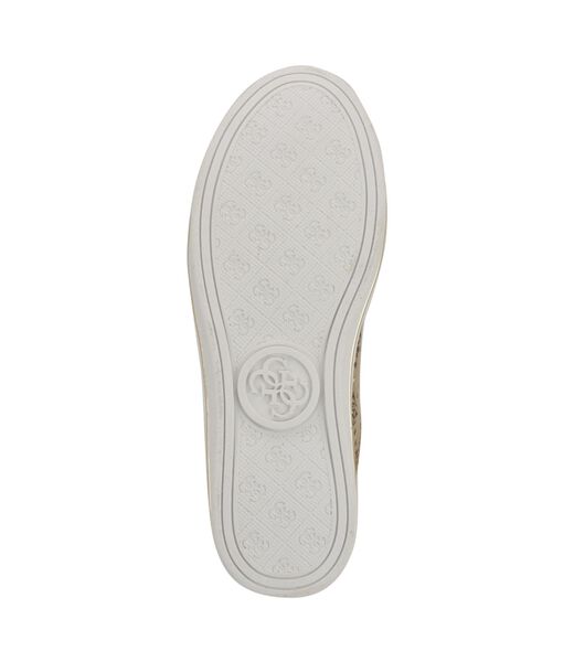 Lace Up Round Toe Sneaker with Charms