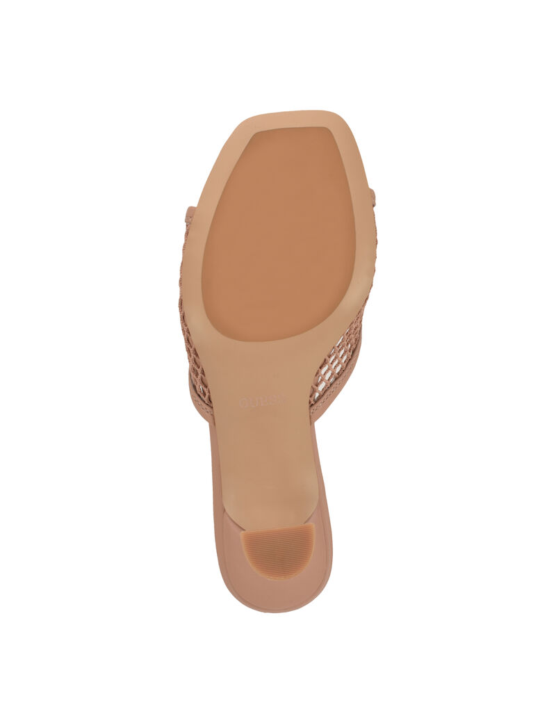 Kebba Mesh Squared Toe Slip-On Dress Sandals