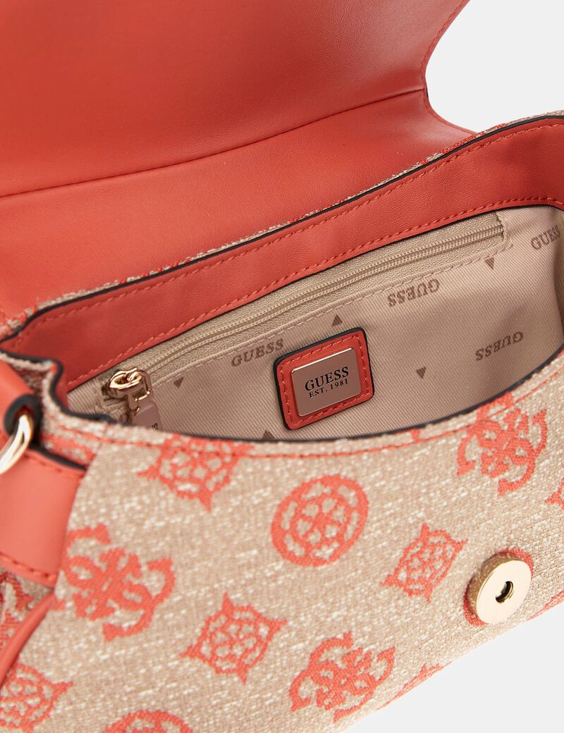Beyza 4G peony logo crossbody