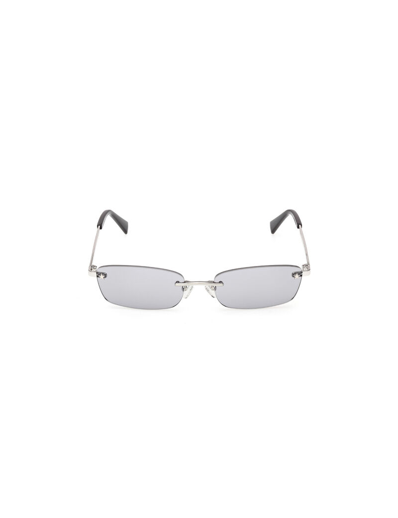 Rectangle metal sunglasses