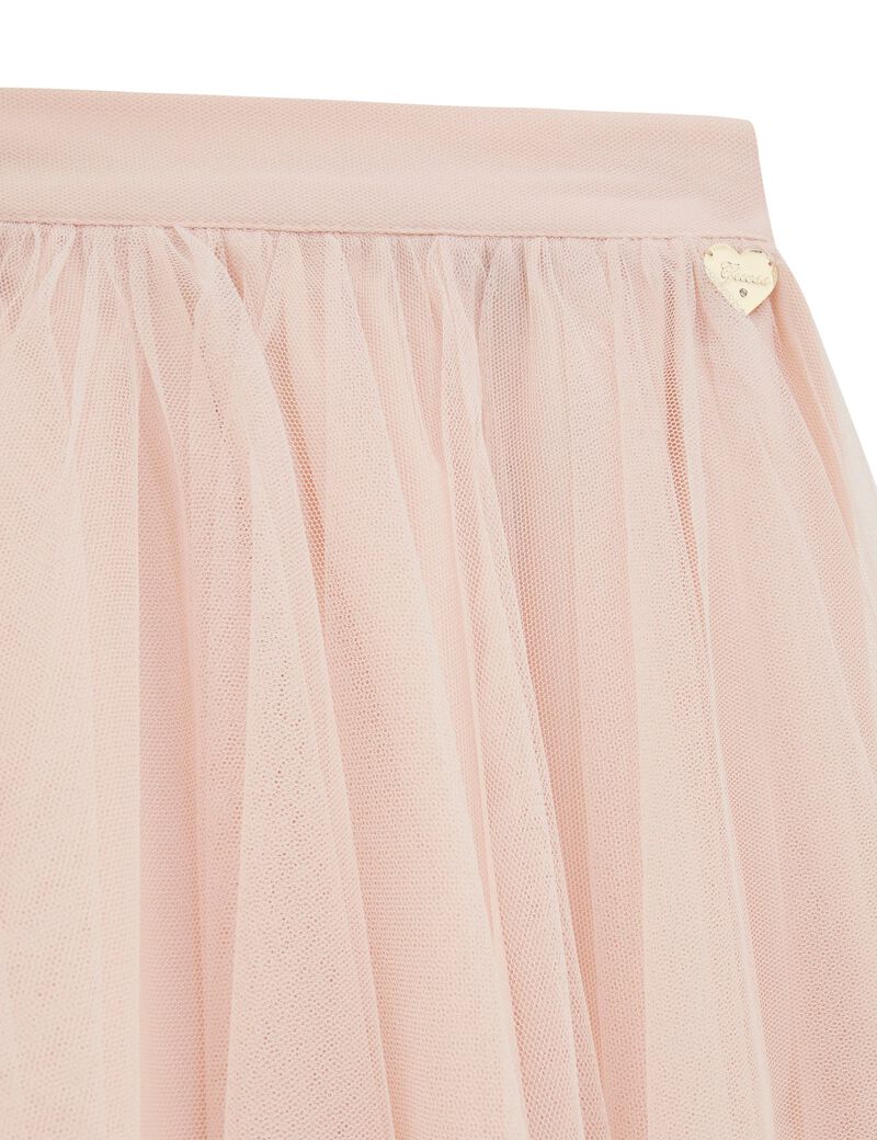 Mesh mini skirt_ceremony