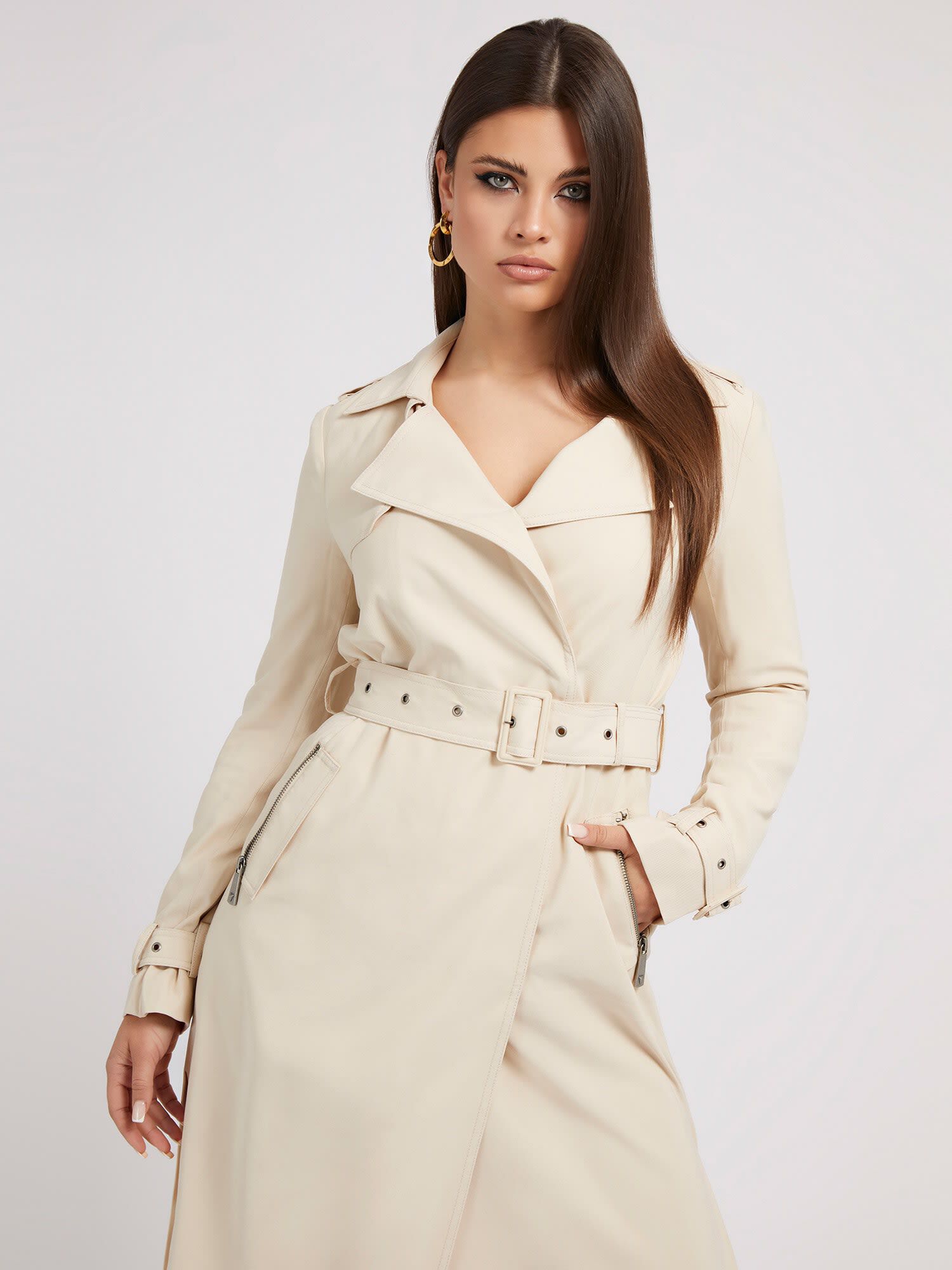 Guess trench top