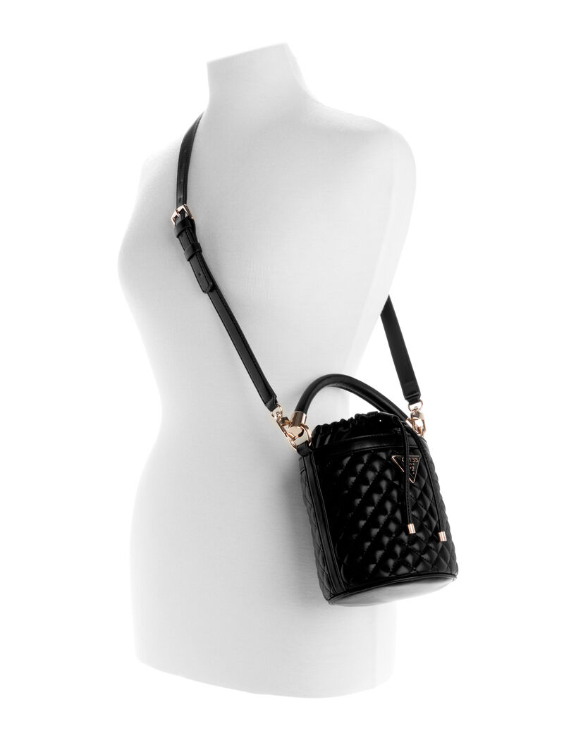 Shop GUESS Online RIANEE QUILT DRAWSTRING BUCKET