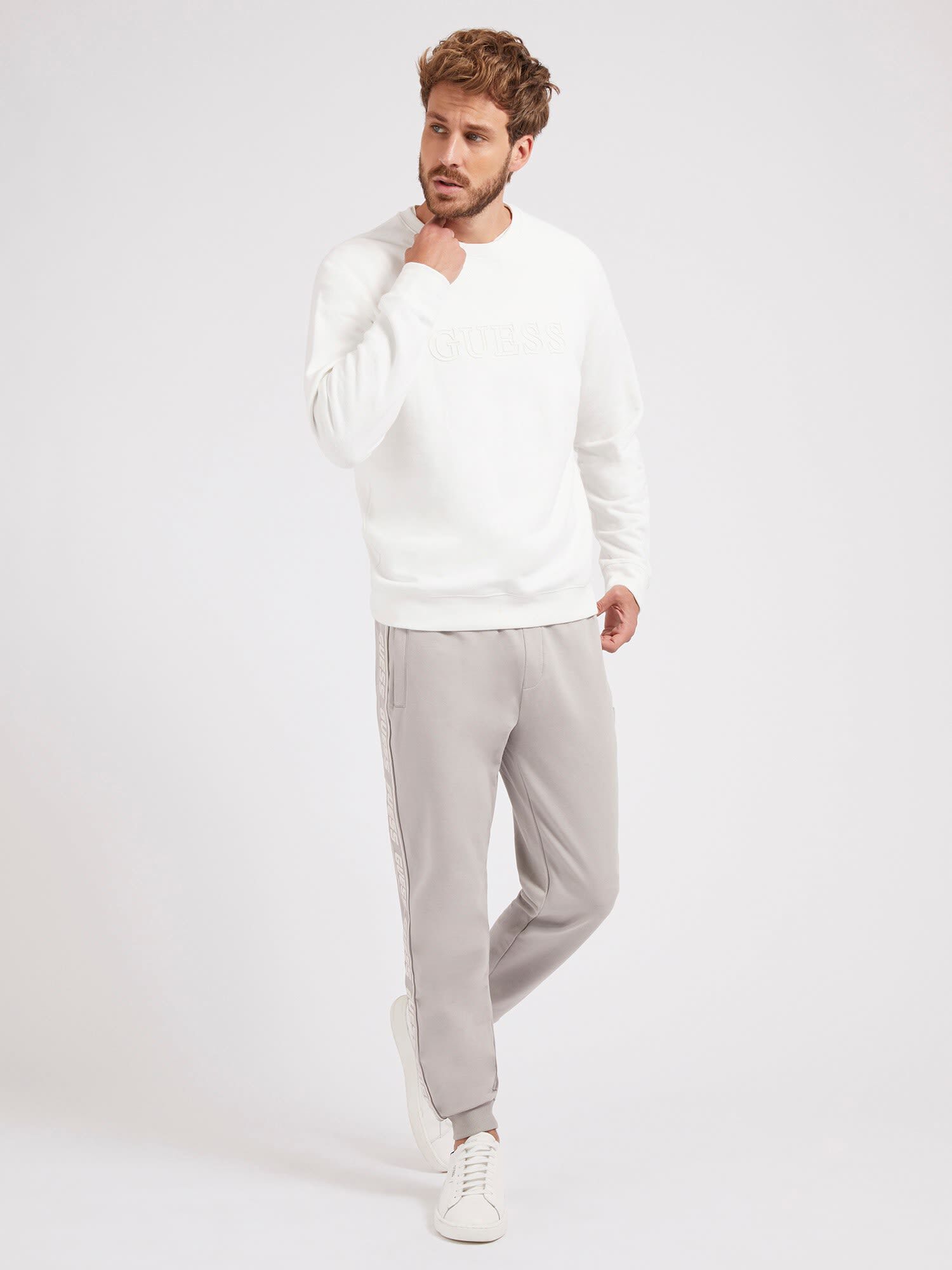 Guess best sale joggers mens