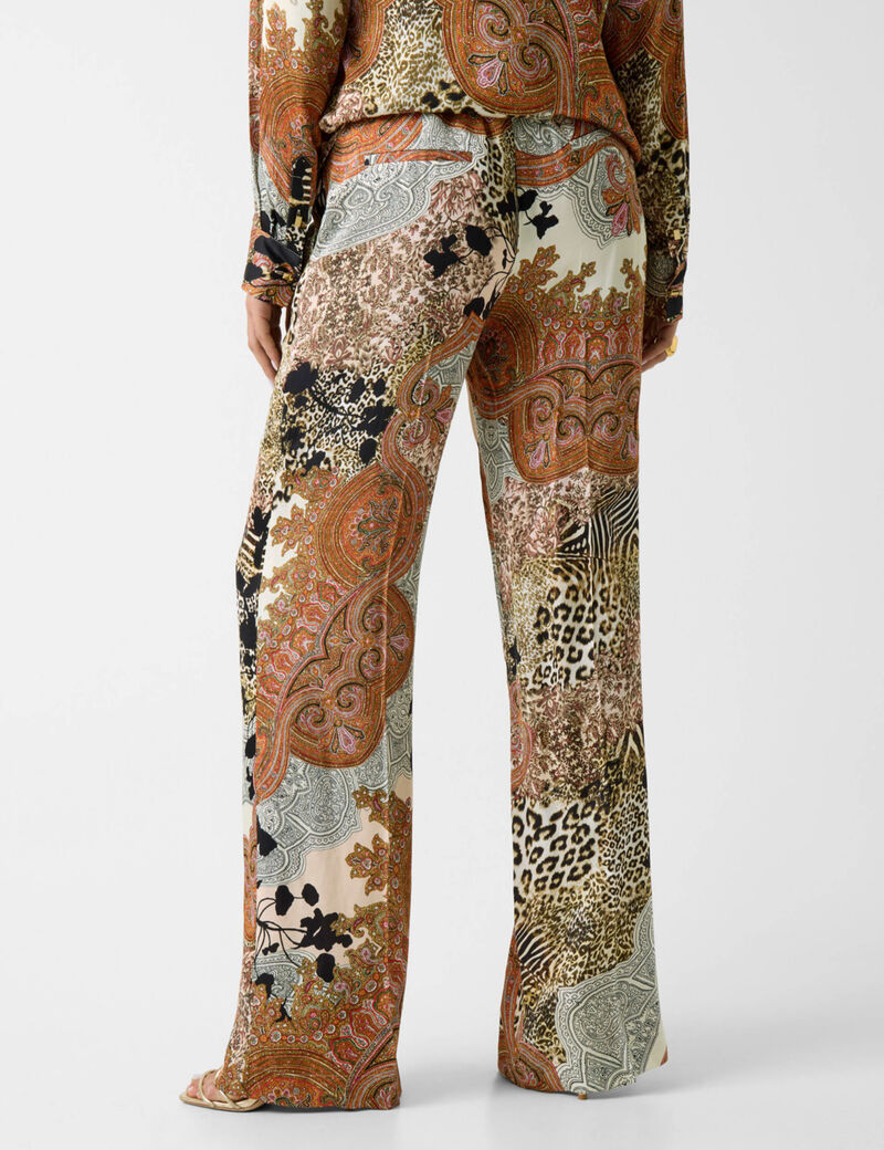 Marciano viscose printed pants