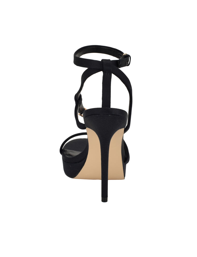 Lucier satin single sole sandals