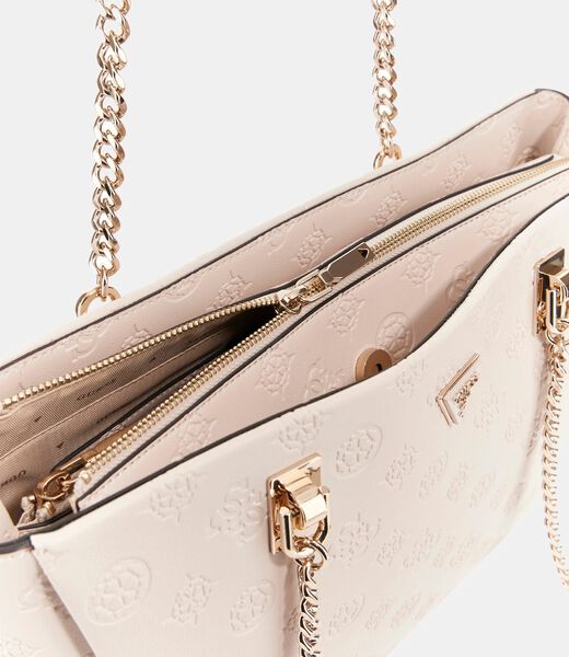 Tisha 4g peony logo shoulder bag