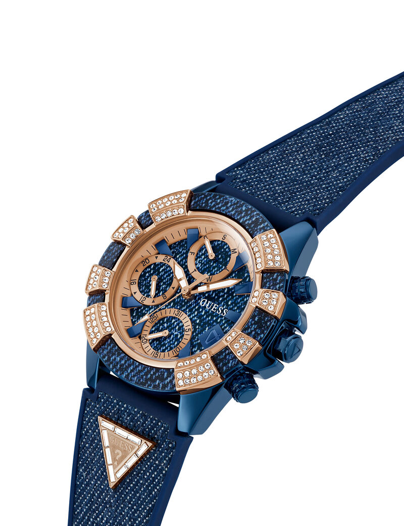 Silver Tone Multi-function Watch