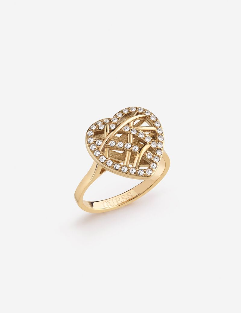 Heart Cage Women'S Ring