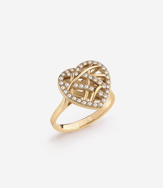 Heart Cage Women'S Ring