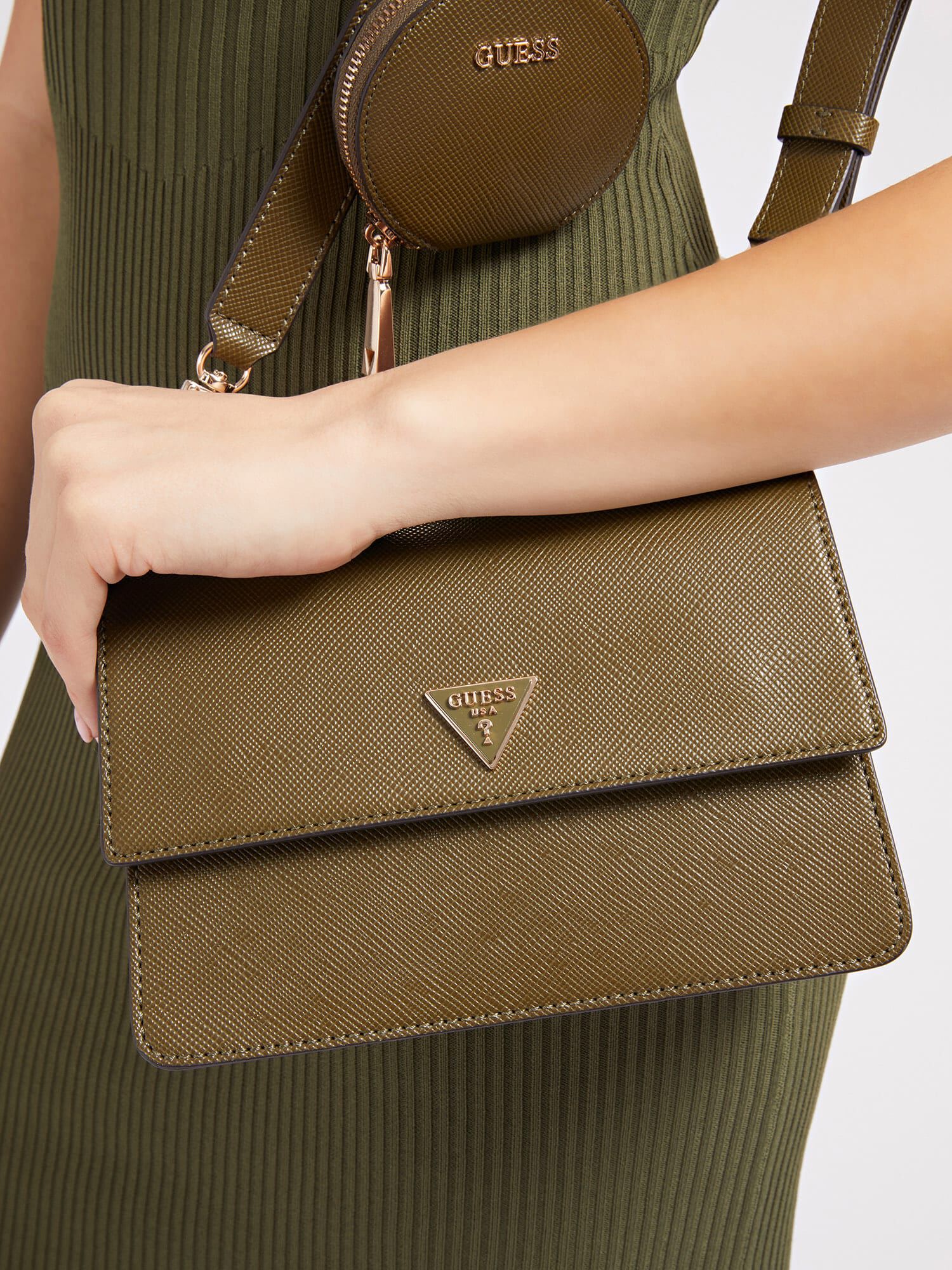 Shop GUESS Online Alexie Crossbody Flap