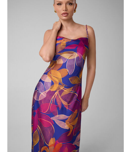 guess marciano printed maxi dress