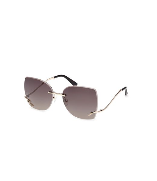 Raelynn Square Rimless Sunglasses
