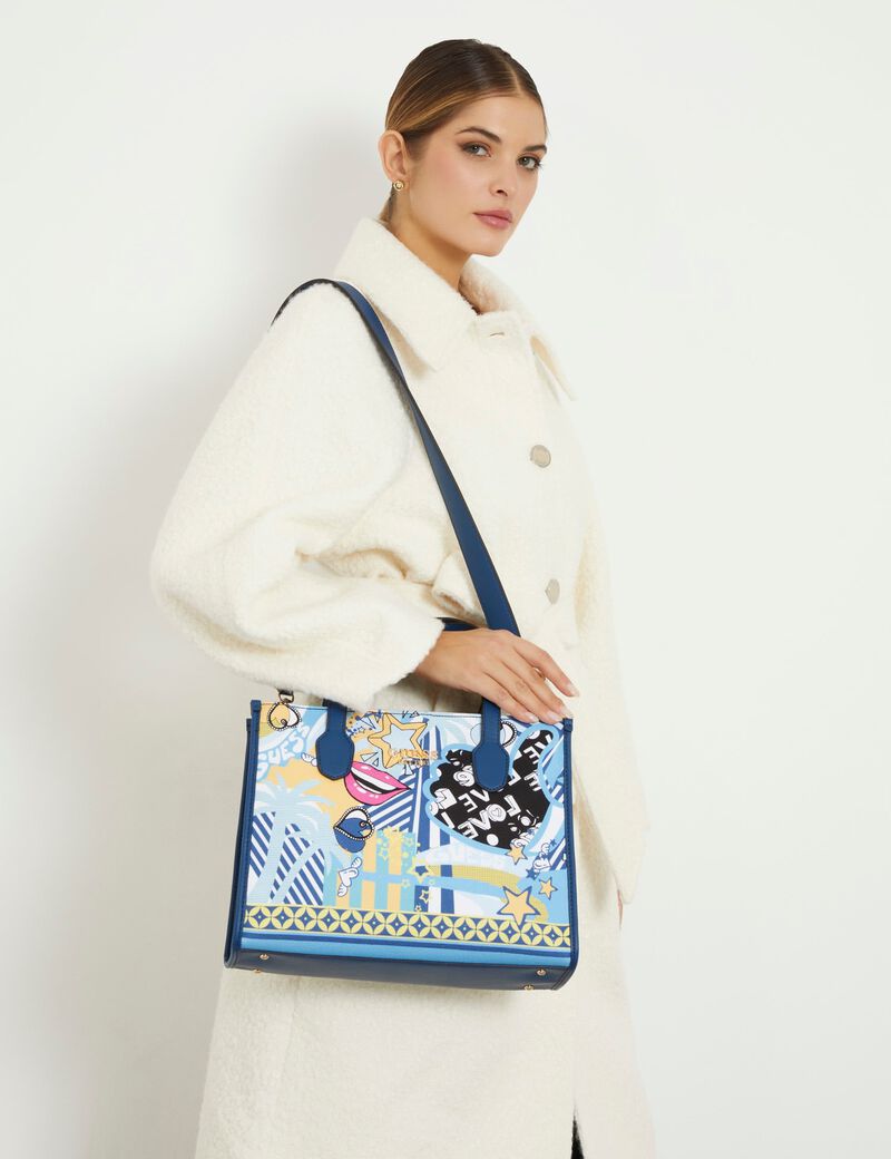 Silvana patterned handbag
