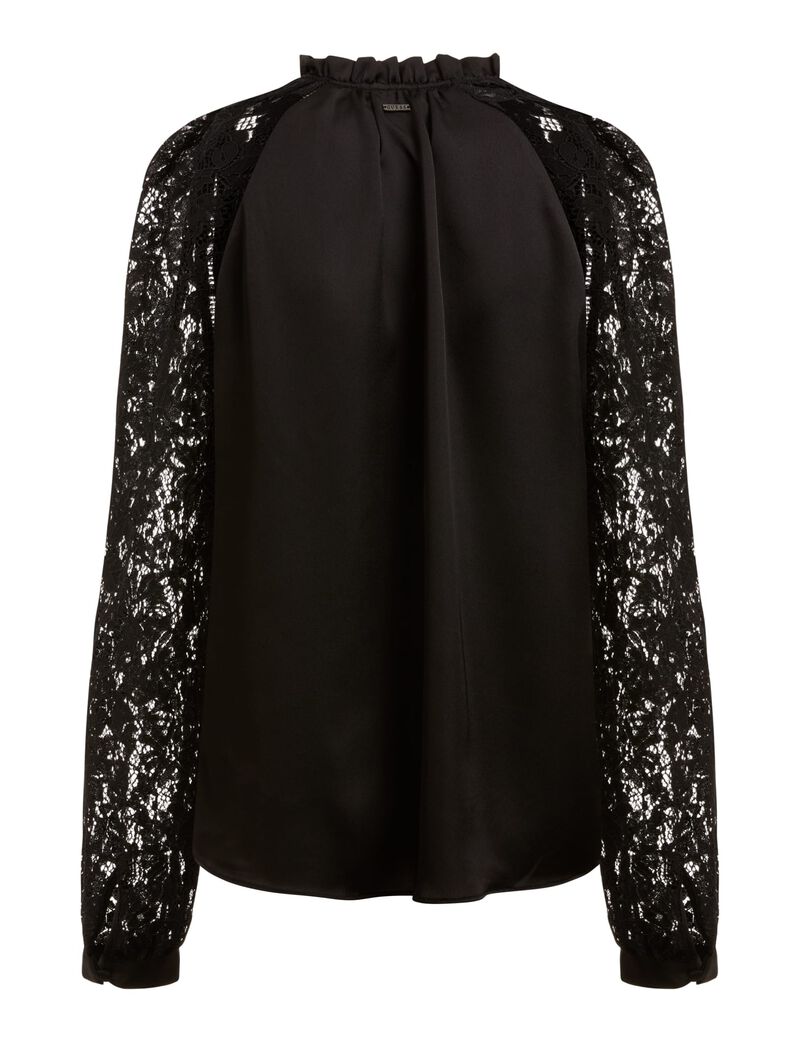 Lace Sleeves Blouse