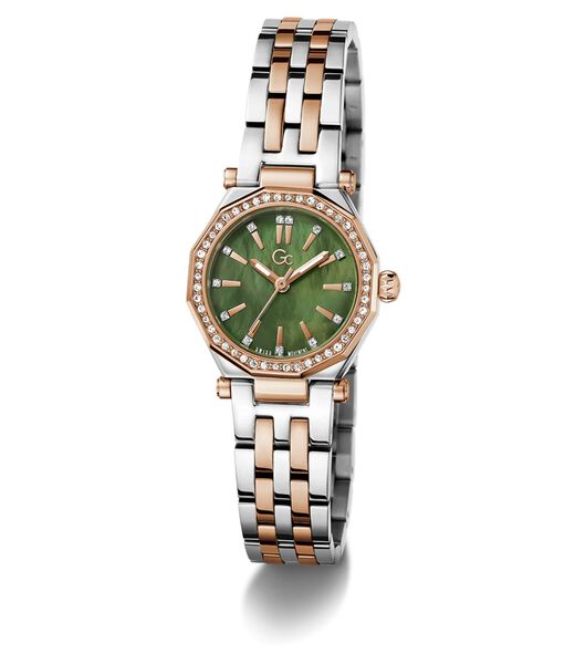 Gc Gleam metal dual tone watch